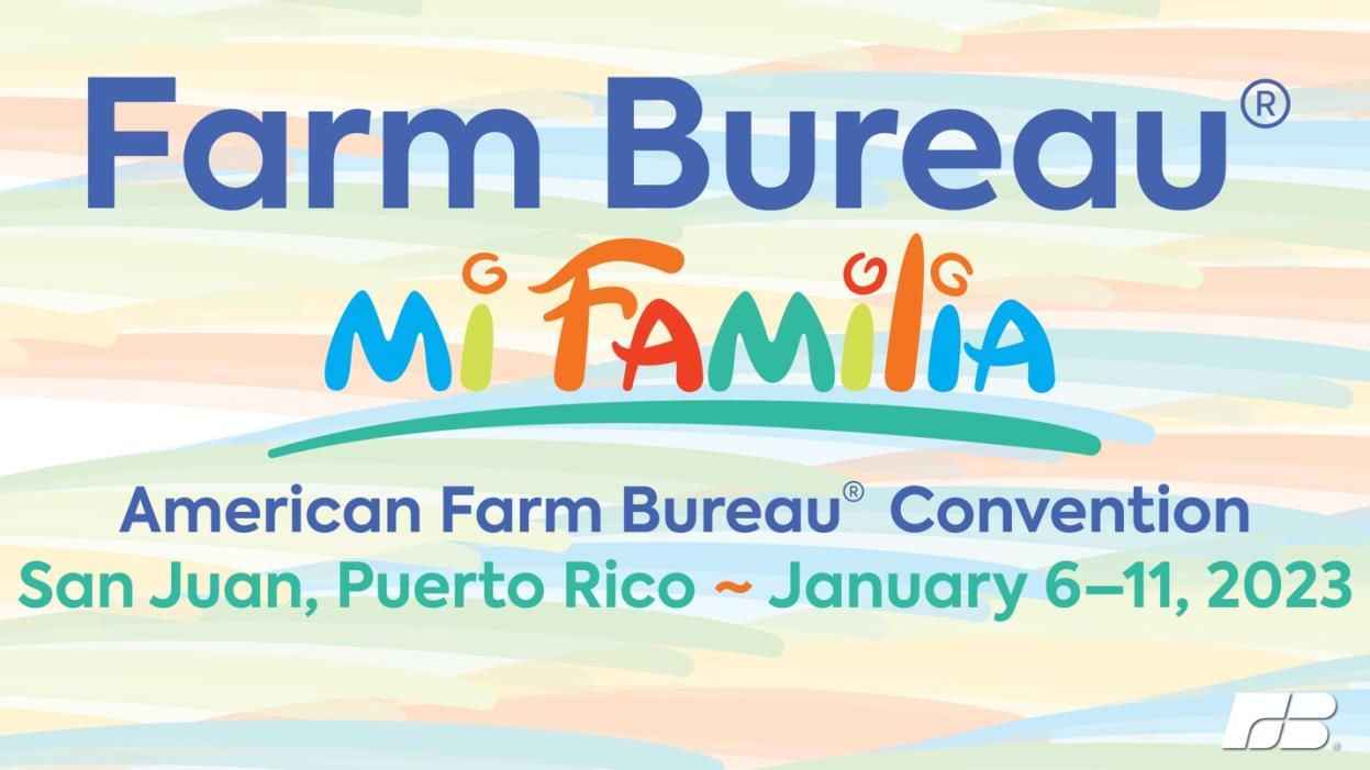 104th American Farm Bureau Annual Convention Advertisement