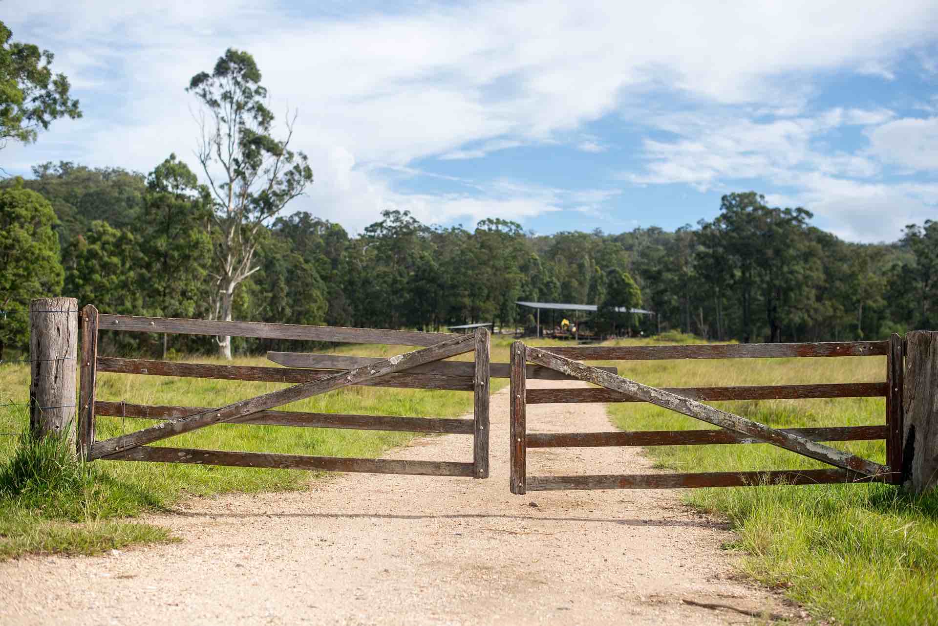 Farm gate