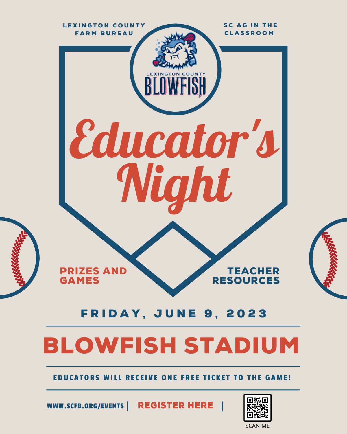 Educator's Night at the Blowfish Stadium