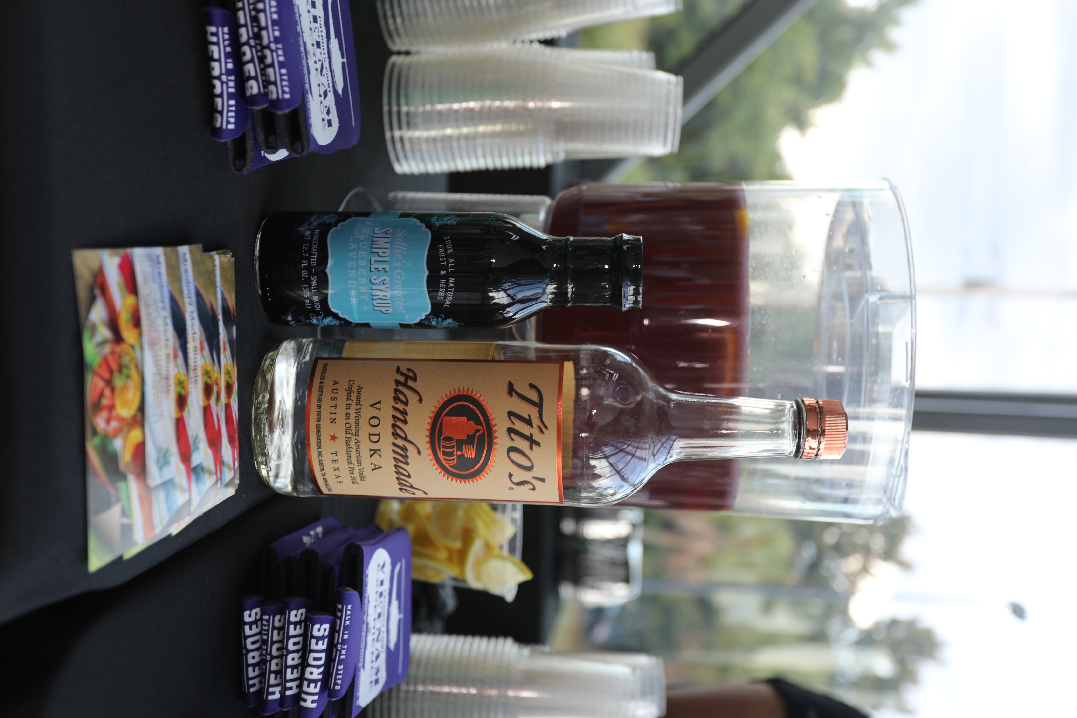 Sallie Greatest and Titos sponsors