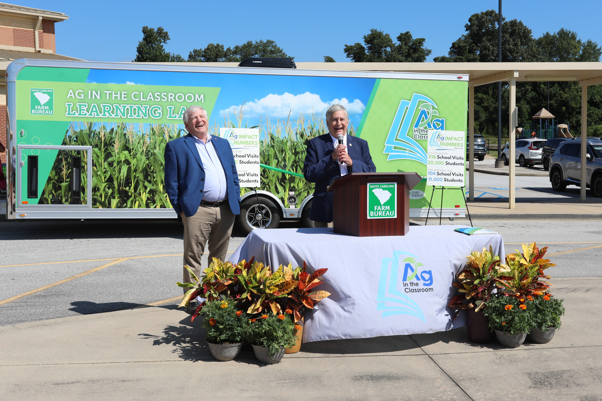 Representative Bill Whitmire and SCFB President Harry Ott