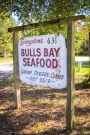 Bulls Bay Seafood sign