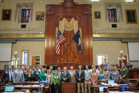 Young Farmers at Statehouse